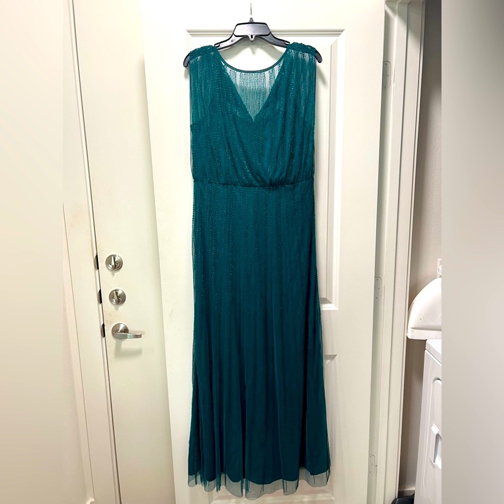 Adrienne Papel beaded MOB/MOG  dress